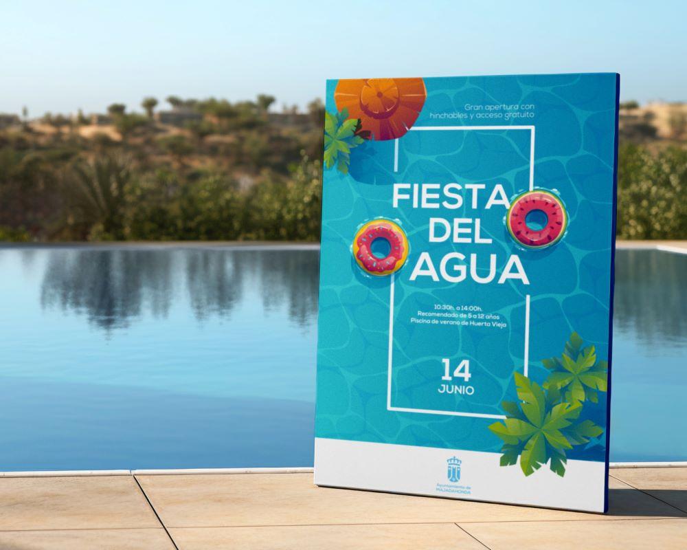 Imagen Majadahonda celebra su II Fiesta del Agua con piscina de verano y toboganes gigantes para los más pequeños