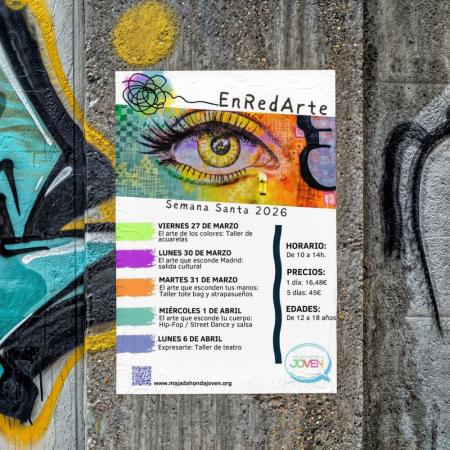 Imagen “EnRedArte”: la propuesta del Ayuntamiento para que los jóvenes disfruten de la Semana Santa en Majadahonda 