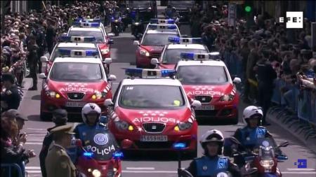 Imagen dos de mayo desfile Madrid